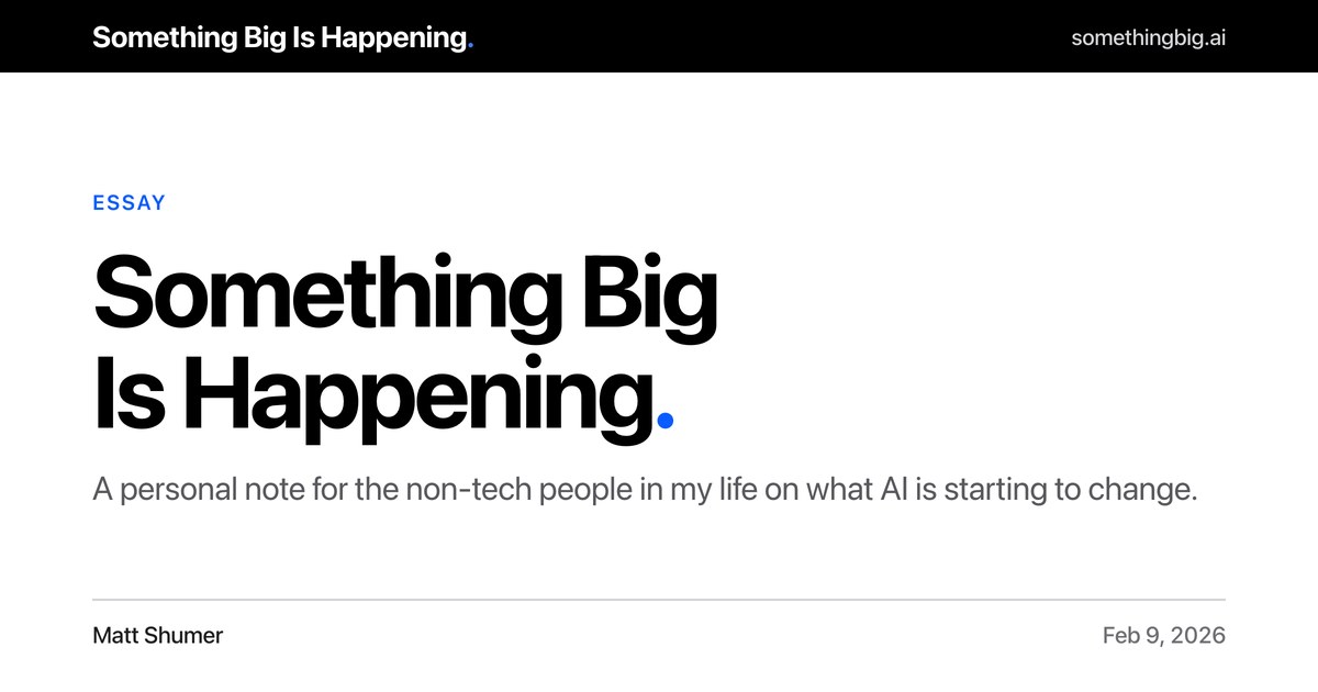 Something Big Is Happening
