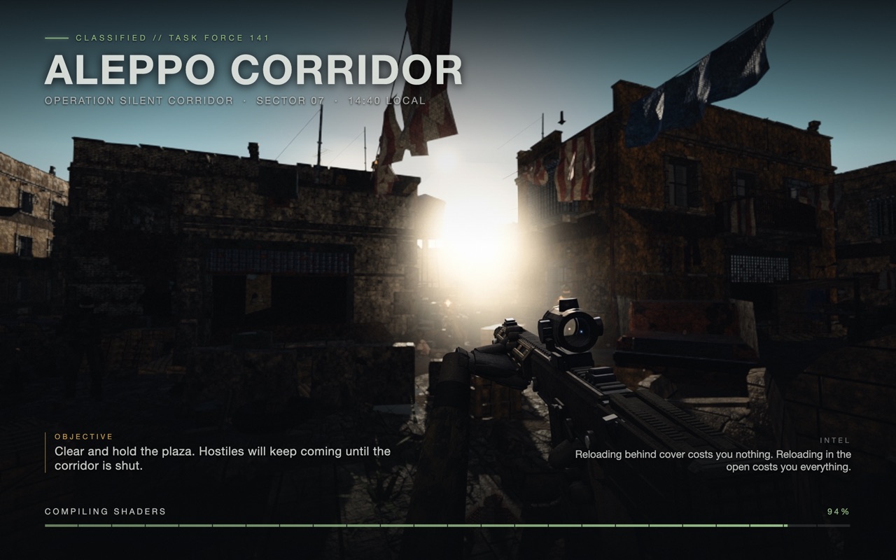 Aleppo Corridor — screenshot