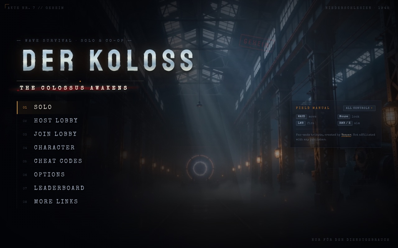 Der Koloss — screenshot