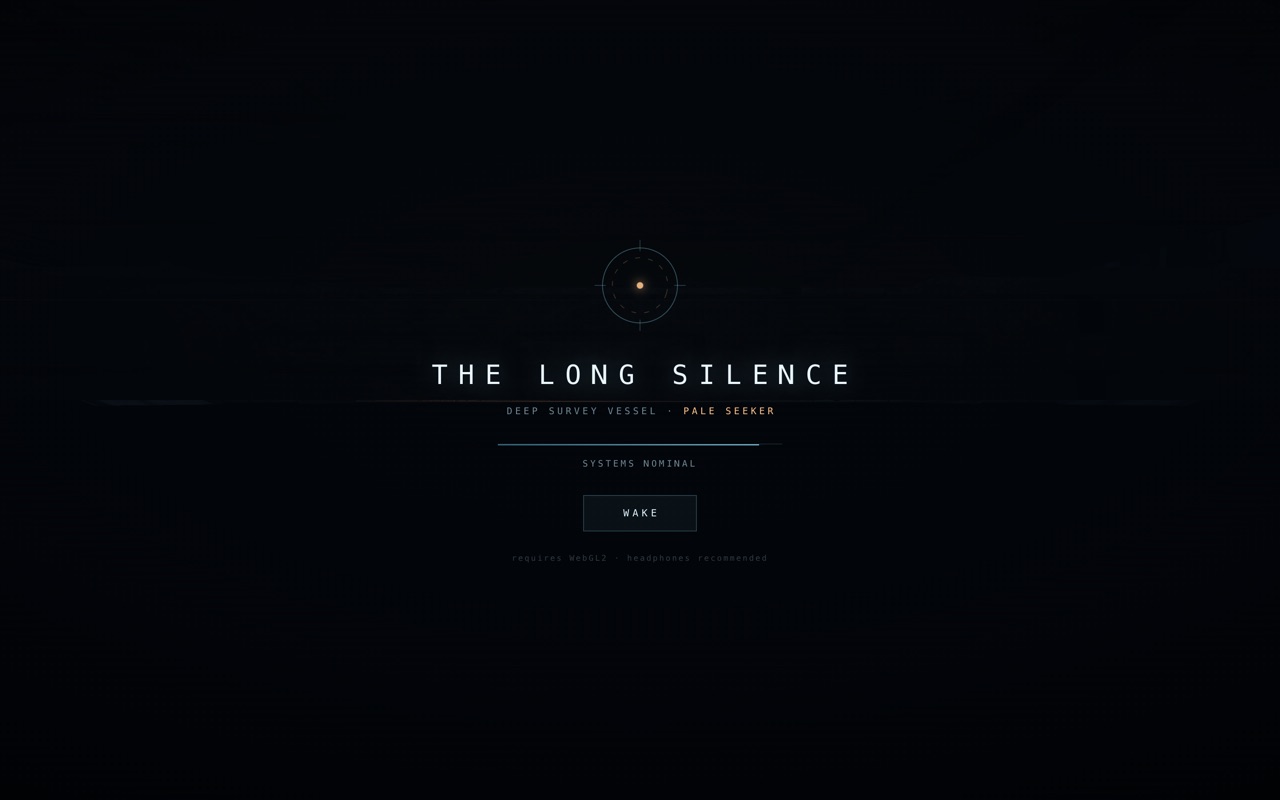 The Long Silence — screenshot