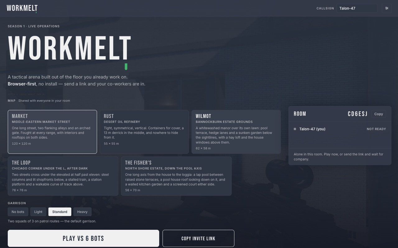 Workmelt — screenshot